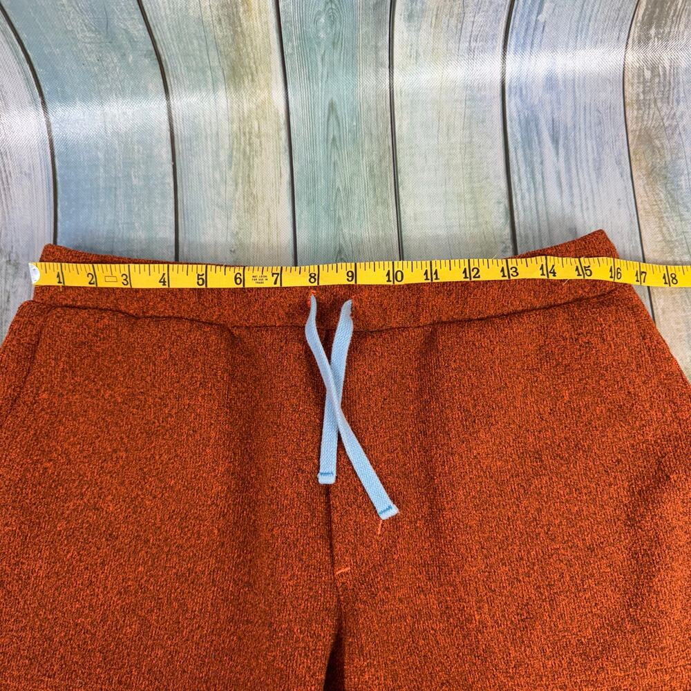 Chubbies Shorts Large Yeti Yes Cold No Orange Sweat Pants Drawstring Pockets - Picture 4 of 5